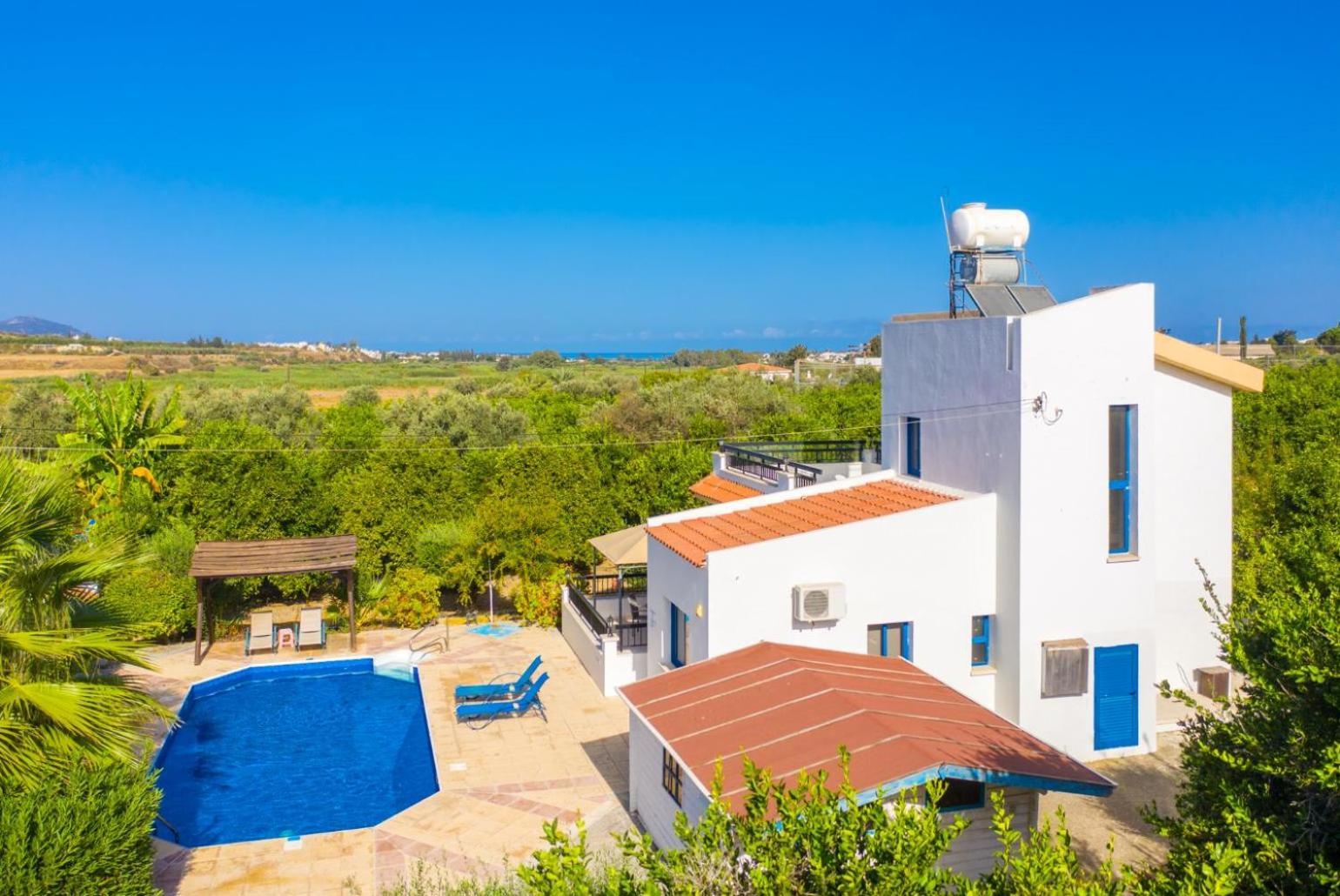 Villa Charoula Pente パ フォス エクステリア 写真